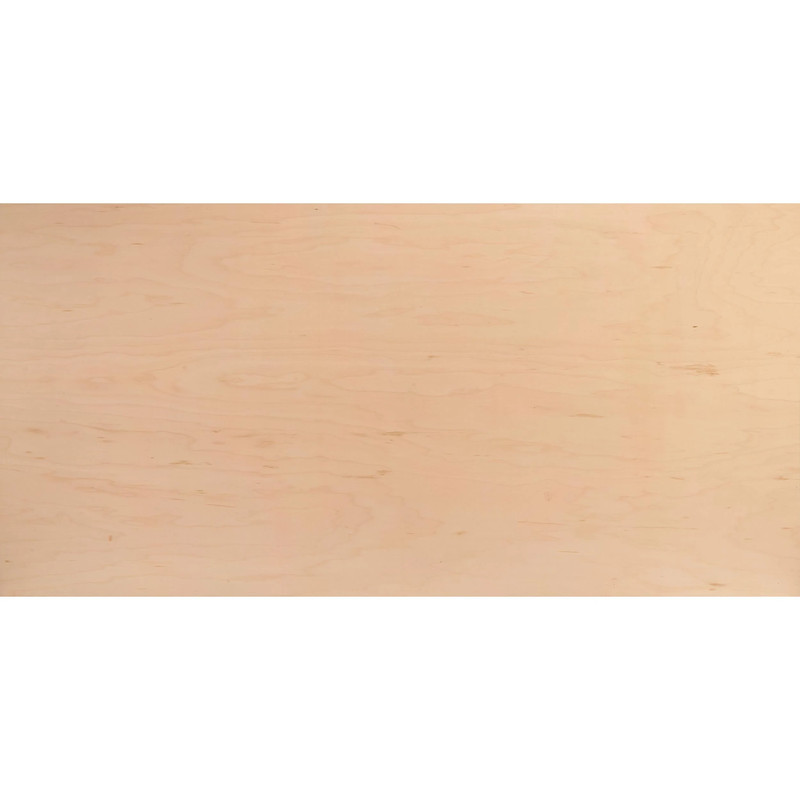 American Birch Plywood - Thickness:1/2" - Width:24" - Length:48"